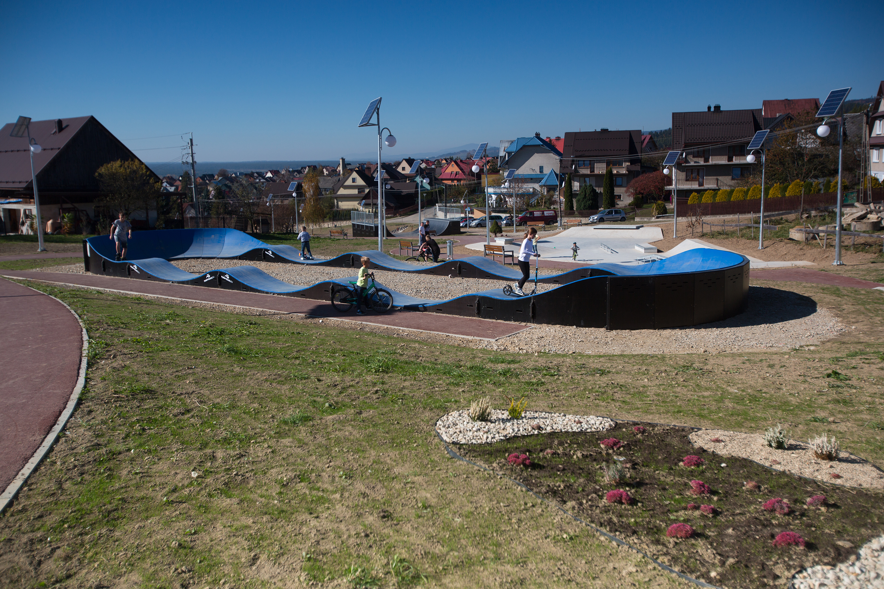 Rowerowy plac zabaw Pumptrack.eu